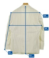 BLACK FLEECE BY Brooks Brothers（ブラックフリースバイブルックスブラザーズ）テーラードジャケット 白 サイズ:BB0(S位) メンズ/2200622608013