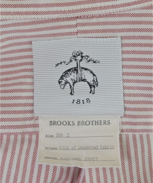 BLACK FLEECE BY Brooks Brothers（ブラックフリースバイブルックスブラザーズ）カジュアルシャツ 赤 サイズ:BB2(L位) メンズ/2200620645218