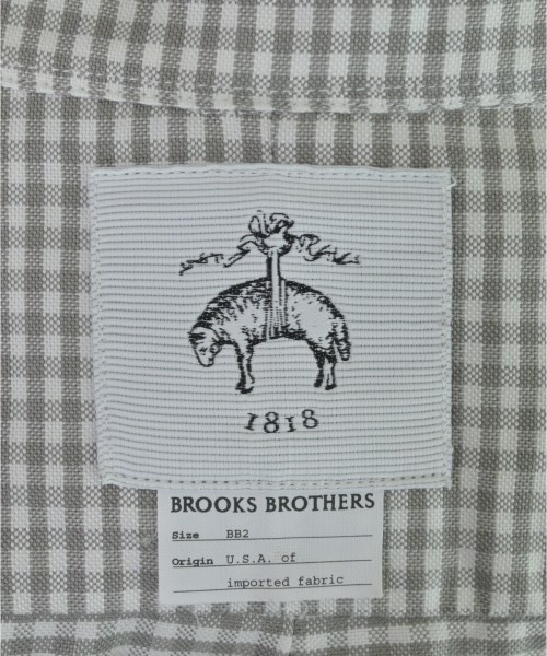 BLACK FLEECE BY Brooks Brothers（ブラックフリースバイブルックスブラザーズ）カジュアルシャツ グレー サイズ:BB2(L位) メンズ/2200620645225
