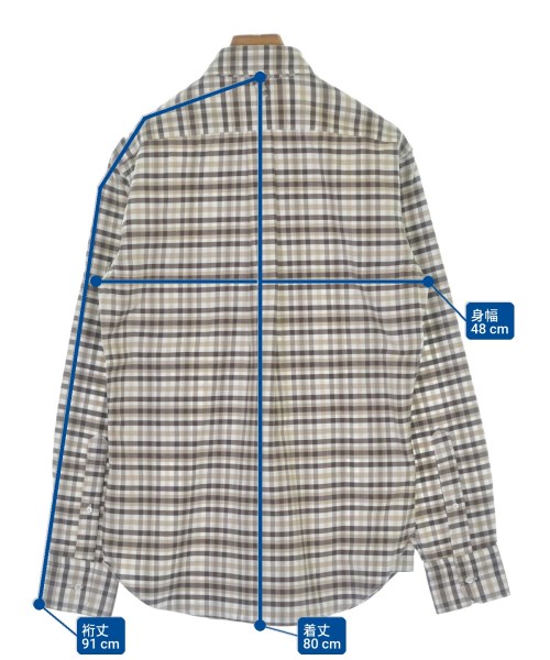 BLACK FLEECE BY Brooks Brothers（ブラックフリースバイブルックスブラザーズ）カジュアルシャツ 茶 サイズ:BB2(L位) メンズ/2200620645232