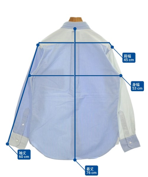 BLACK FLEECE BY Brooks Brothers（ブラックフリースバイブルックスブラザーズ）カジュアルシャツ 白 サイズ:BB2(L位) メンズ/2200627697029