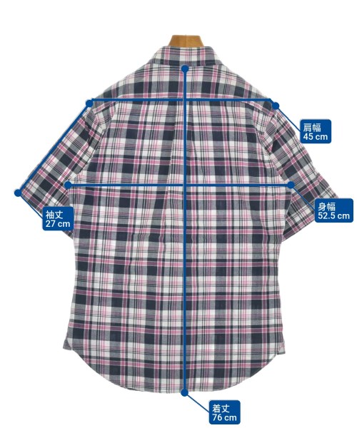 BLACK FLEECE BY Brooks Brothers（ブラックフリースバイブルックスブラザーズ）カジュアルシャツ 紺 サイズ:BB2(L位) メンズ/2200627697043