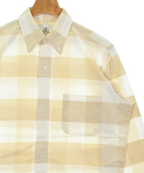 BLACK FLEECE BY Brooks Brothers（ブラックフリースバイブルックスブラザーズ）カジュアルシャツ ベージュ サイズ:BB2(L位) メンズ/2200627697081