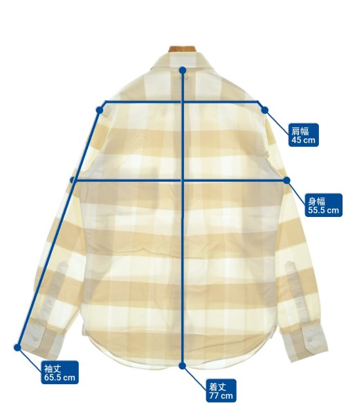 BLACK FLEECE BY Brooks Brothers（ブラックフリースバイブルックスブラザーズ）カジュアルシャツ ベージュ サイズ:BB2(L位) メンズ/2200627697081