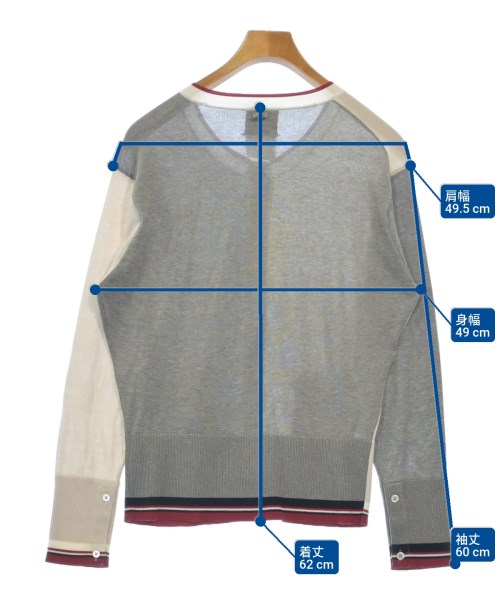 BLACK FLEECE BY Brooks Brothers（ブラックフリースバイブルックスブラザーズ）カーディガン グレー サイズ:BB1(M位) メンズ/2200616188033