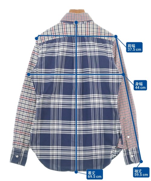 BLACK FLEECE BY Brooks Brothers（ブラックフリースバイブルックスブラザーズ）カジュアルシャツ 青 サイズ:BB1(M位) レディース/2200676253047