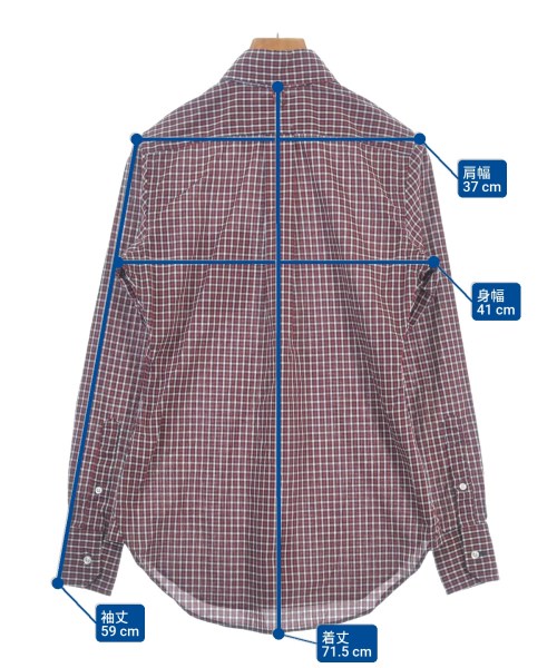 BLACK FLEECE BY Brooks Brothers（ブラックフリースバイブルックスブラザーズ）カジュアルシャツ 赤 サイズ:-(M位) レディース/2200676253054