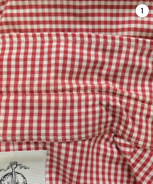 BLACK FLEECE BY Brooks Brothers（ブラックフリースバイブルックスブラザーズ）カジュアルシャツ 赤 サイズ:BB2(L位) メンズ/2200693317104