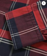BLACK FLEECE BY Brooks Brothers（ブラックフリースバイブルックスブラザーズ）カジュアルシャツ 赤 サイズ:BB2(L位) メンズ/2200693317128