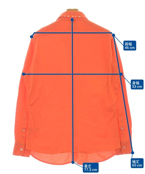 BLACK FLEECE BY Brooks Brothers（ブラックフリースバイブルックスブラザーズ）カジュアルシャツ オレンジ サイズ:BB3(XL位) メンズ/2200659488060
