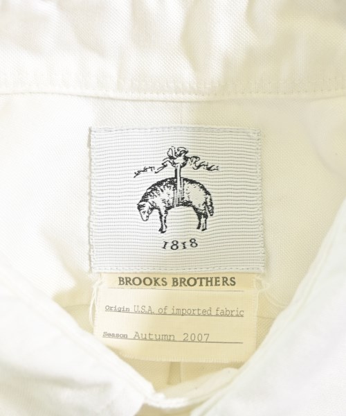 BLACK FLEECE BY Brooks Brothers（ブラックフリースバイブルックスブラザーズ）カジュアルシャツ 白 サイズ:BB0(S位) メンズ/2200710856081
