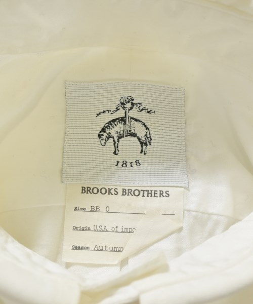 BLACK FLEECE BY Brooks Brothers（ブラックフリースバイブルックスブラザーズ）カジュアルシャツ 白 サイズ:BB0(S位) メンズ/2200716632023