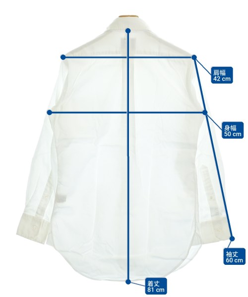 BLACK FLEECE BY Brooks Brothers（ブラックフリースバイブルックスブラザーズ）カジュアルシャツ 白 サイズ:BB0(S位) メンズ/2200716632023