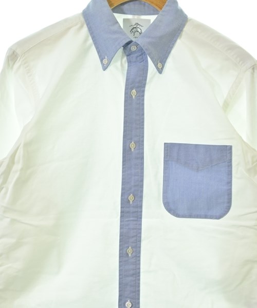 BLACK FLEECE BY Brooks Brothers（ブラックフリースバイブルックスブラザーズ）カジュアルシャツ 白 サイズ:BB2(L位) メンズ/2200646556031