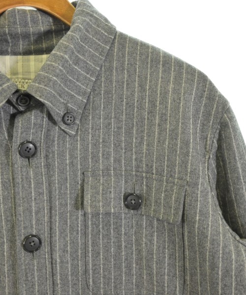 BLACK FLEECE BY Brooks Brothers（ブラックフリースバイブルックスブラザーズ）カジュアルシャツ グレー サイズ:BB5(XXXL位) メンズ/2200641622144