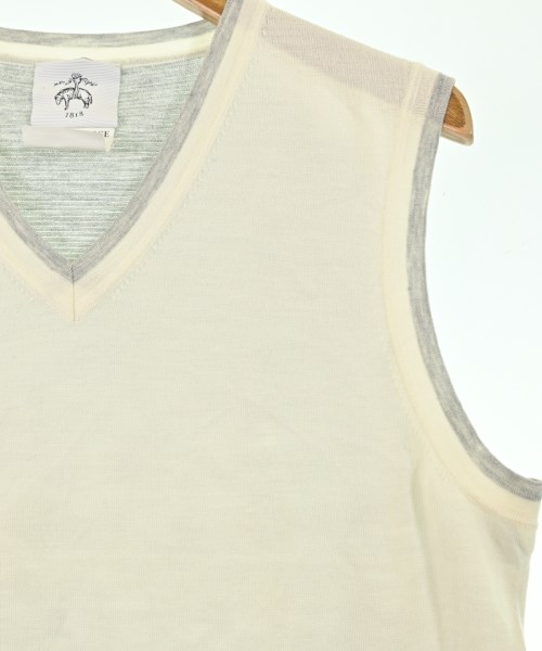 BLACK FLEECE BY Brooks Brothers（ブラックフリースバイブルックスブラザーズ）ベスト 白 サイズ:-(S位) メンズ/2200703668363