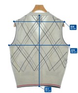 BLACK FLEECE BY Brooks Brothers（ブラックフリースバイブルックスブラザーズ）ベスト グレー サイズ:BB2(L位) メンズ/2200704225848