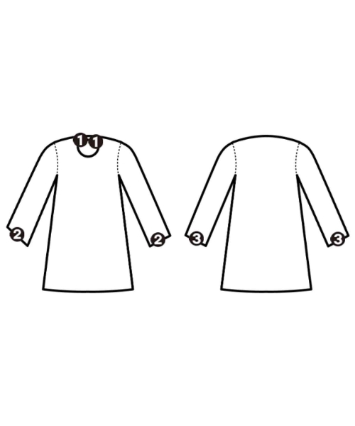 BLACK FLEECE BY Brooks Brothers（ブラックフリースバイブルックスブラザーズ）シャツワンピース グレー サイズ:BB3(XL位) レディース/2200665502033