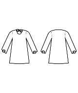 BLACK FLEECE BY Brooks Brothers（ブラックフリースバイブルックスブラザーズ）シャツワンピース グレー サイズ:BB3(XL位) レディース/2200665502033