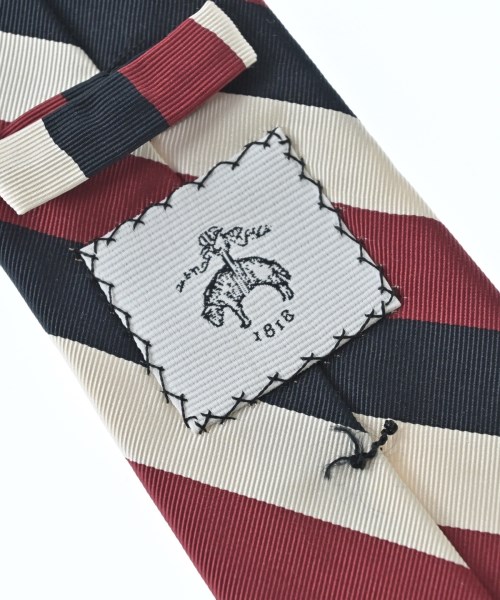 BLACK FLEECE BY Brooks Brothers（ブラックフリースバイブルックスブラザーズ）ネクタイ 白 サイズ:- メンズ/2200672372025
