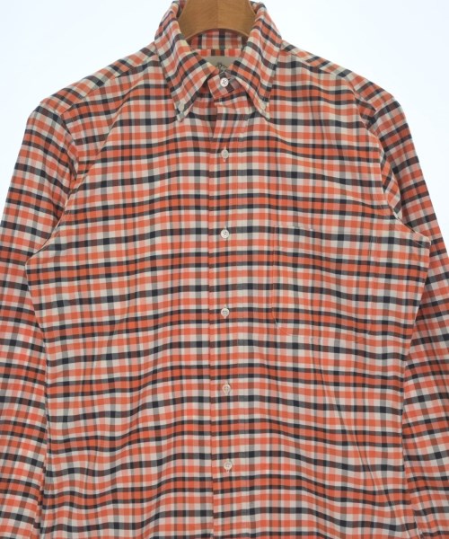 BLACK FLEECE BY Brooks Brothers（ブラックフリースバイブルックスブラザーズ）カジュアルシャツ オレンジ サイズ:BB00(XS位) メンズ/2200690152029