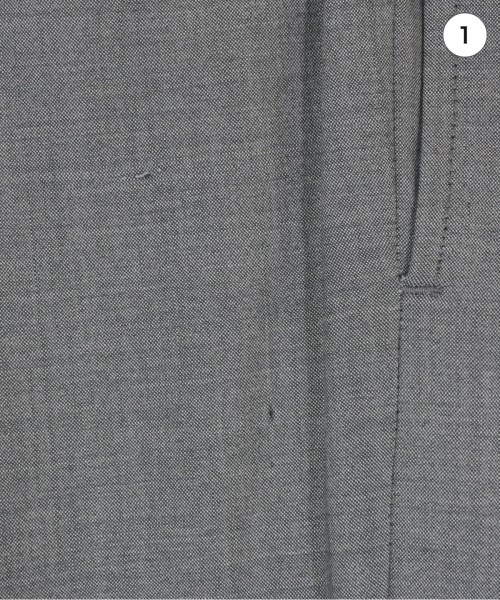 BLACK FLEECE BY Brooks Brothers（ブラックフリースバイブルックスブラザーズ）スラックス グレー サイズ:BB0(S位) メンズ/2200691807041