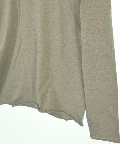 JURGEN LEHL / ニット・セーター(薄手)/S/ウール/BRW/無地/J0103KB076 JURGEN LEHL（ヨーガンレール）ニット・セーター グレー サイズ:-(M位