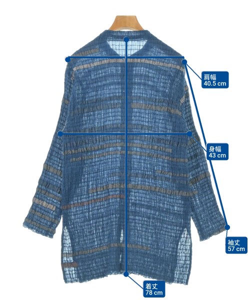 JURGEN LEHL（ヨーガンレール）カジュアルシャツ 青 サイズ:M レディース/2200620526074