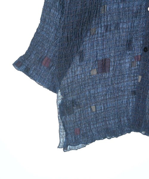 JURGEN LEHL（ヨーガンレール）カジュアルシャツ 紺 サイズ:M レディース/2200620526081