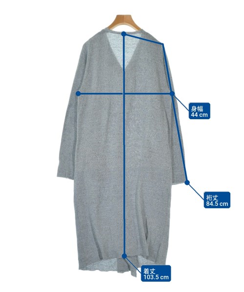 JURGEN LEHL（ヨーガンレール）カーディガン 青 サイズ:M レディース/2200645285109