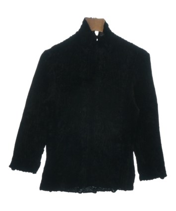 【中古】YUKI TORII　ユキ　トリイ　トップス　カットソー　ブラック　半袖トップス　44サイズ　15号＿S25＿s-0252-r25 中古】YUKI TORII ユキ トリイ トップス カットソー ブラック 半袖