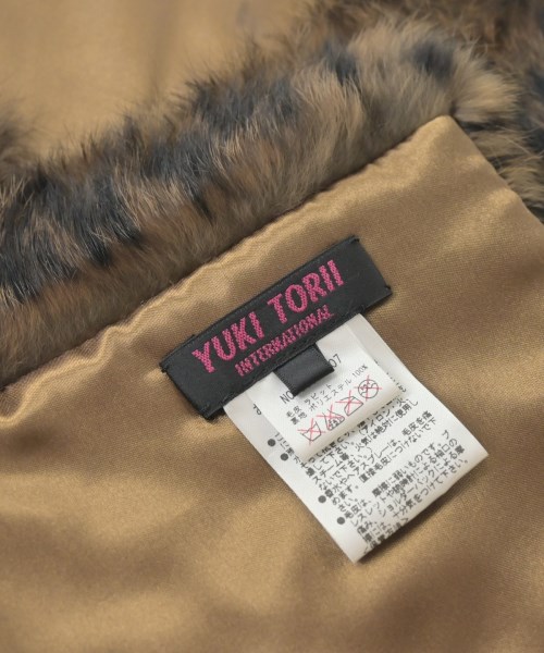 YUKI TORII（ユキトリイ）マフラー 茶 サイズ:- レディース/2200662981107