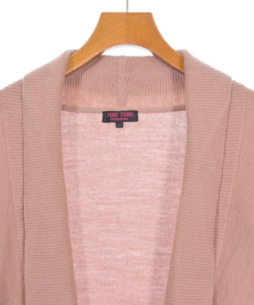 YUKI TORII（ユキトリイ）カーディガン ピンク サイズ:38(S位) レディース/2200661231012