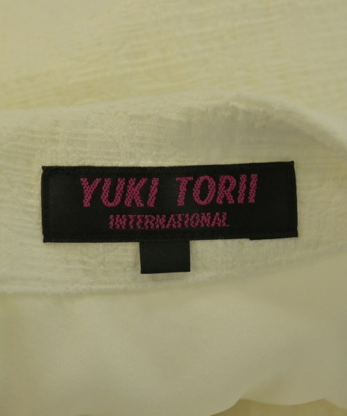YUKI TORII（ユキトリイ）ワンピース 白 サイズ:40(M位) レディース/2200722017098