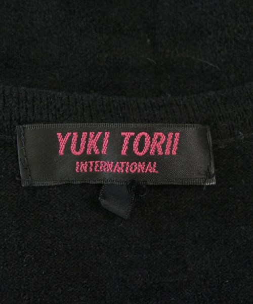 YUKI TORII（ユキトリイ）ノースリーブ 黒 サイズ:38(S位) レディース/2200691395029