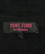 YUKI TORII（ユキトリイ）ノースリーブ 黒 サイズ:38(S位) レディース/2200691395029