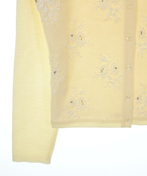 KIMIJIMA（キミジマ）カーディガン 黄 サイズ:40(M位) レディース/2200621242089