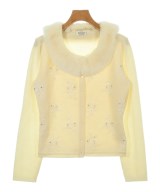 KIMIJIMA（キミジマ）カーディガン 黄 サイズ:40(M位) レディース/2200621242089