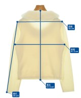 KIMIJIMA（キミジマ）カーディガン 黄 サイズ:40(M位) レディース/2200621242089