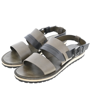 SARTORE（サルトル）サンダル カーキ サイズ:EU35(21.5cm位