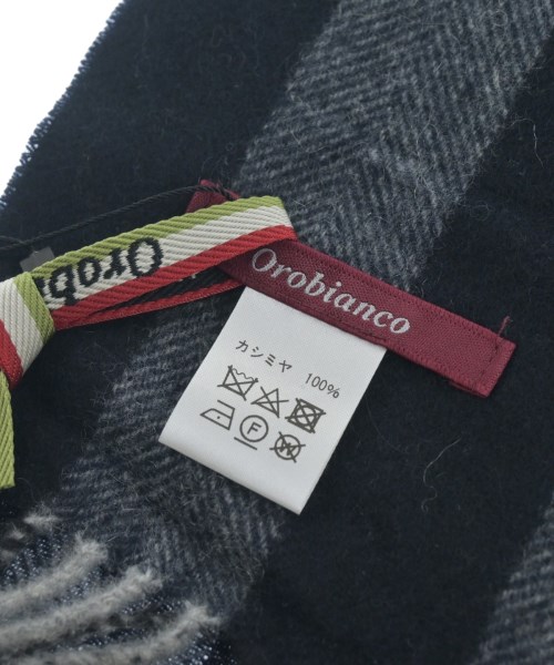 Orobianco（オロビアンコ）マフラー 紺 サイズ:- メンズ/2200628279019