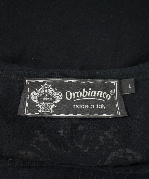 Orobianco（オロビアンコ）Tシャツ・カットソー 黒 サイズ:L メンズ/2200677657059