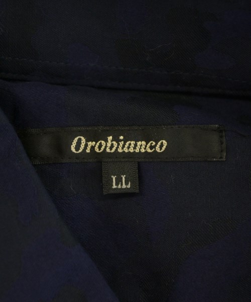 Orobianco（オロビアンコ）カジュアルシャツ 紺 サイズ:LL メンズ/2200718310141