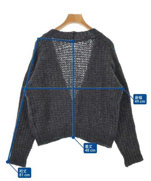 PESERICO（ペセリコ）カーディガン グレー サイズ:38(S位) レディース/2200621455014