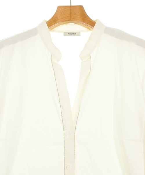 PESERICO（ペセリコ）ブラウス 白 サイズ:46(XL位) レディース/2200657068059