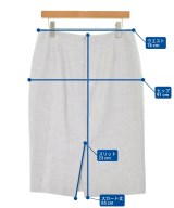 PESERICO（ペセリコ）ひざ丈スカート グレー サイズ:46(XL位) レディース/2200657068066