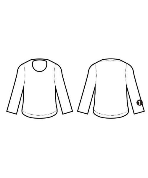 PF by PAOLA FRANI（ピーエフ　バイ　パオラフラーニ）Tシャツ・カットソー 黒 サイズ:40(M位) レディース/2200695760014