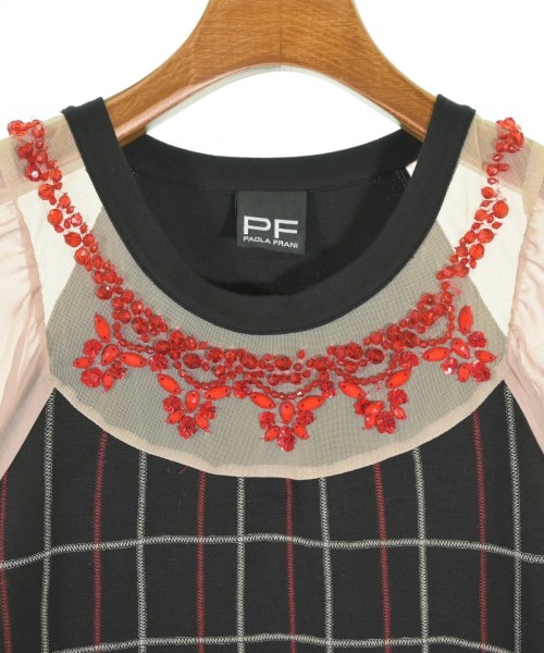PF by PAOLA FRANI（ピーエフ　バイ　パオラフラーニ）Tシャツ・カットソー 黒 サイズ:40(M位) レディース/2200695760014