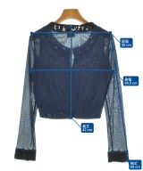 PF by PAOLA FRANI（ピーエフ　バイ　パオラフラーニ）カーディガン 紺 サイズ:40(M位) レディース/2200695760052