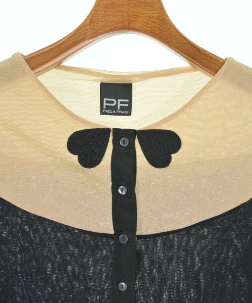 PF by PAOLA FRANI（ピーエフ　バイ　パオラフラーニ）カーディガン 黒 サイズ:-(XS位) レディース/2200695760076